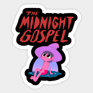 The Midnight Gospel- Clancy Gilroy Title. Sticker